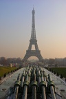 Eiffelova veža od Trocadera